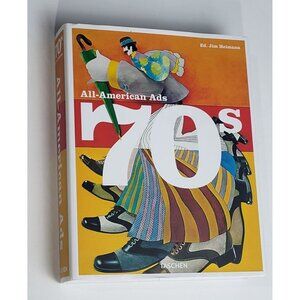 All-American Ads Of The 70s By Taschen Hardcover Book